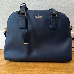 Blue Kate Spade bag